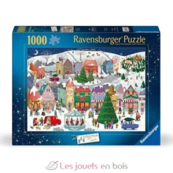 Puzzle La ville de Noël 1000 pcs - Ravensburger