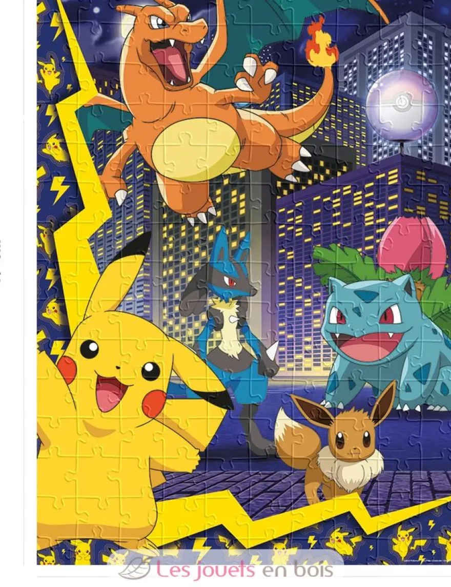 Puzzle La ville des Pokémon 150 pcs - Nathan