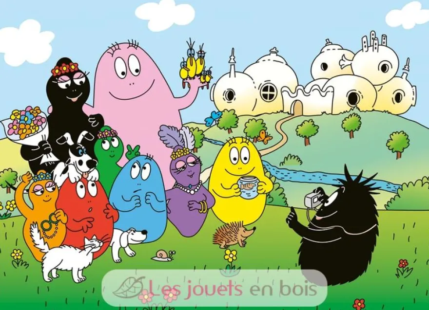 Puzzle Le monde des Barbapapa 45 pcs - Nathan