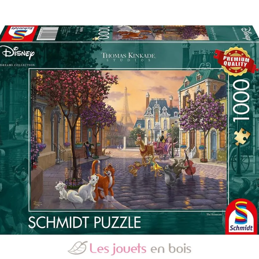 Puzzle Les Aristochats 1000 pcs - Schmidt Spiele