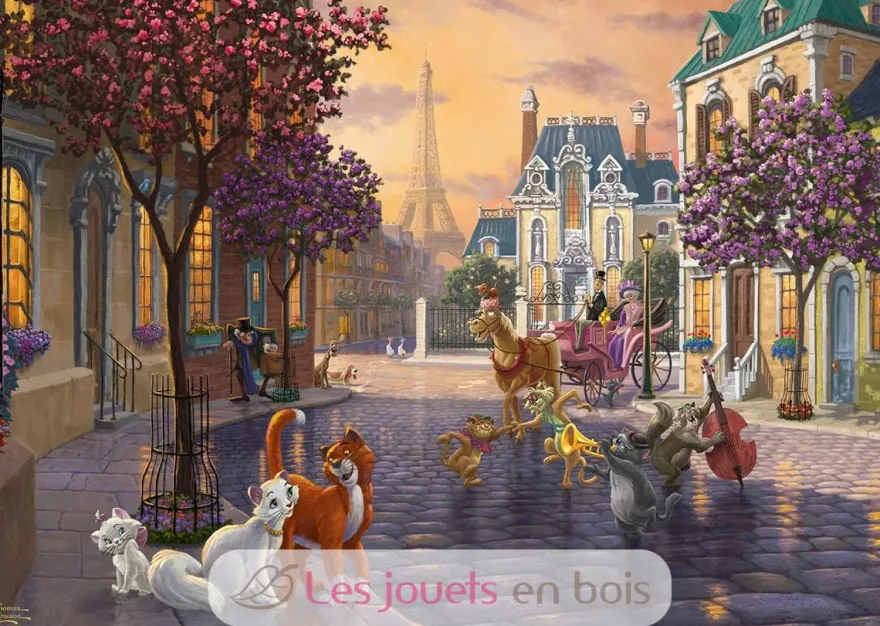Puzzle Les Aristochats 1000 pcs - Schmidt Spiele