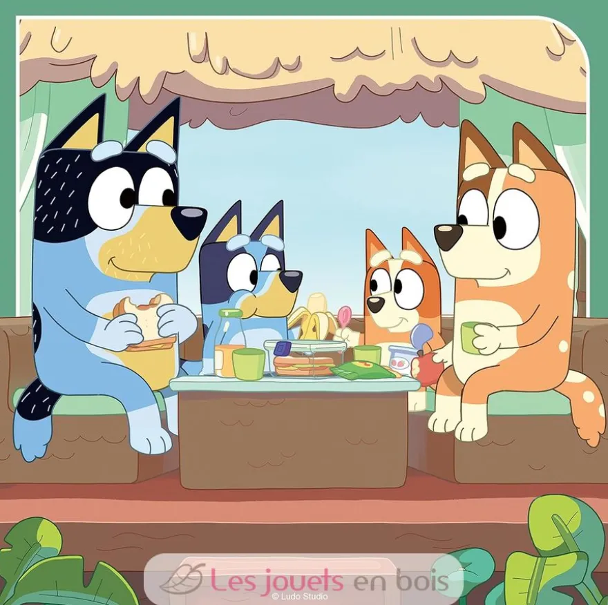 Puzzle Les aventures de Bluey 3x49 pcs - Ravensburger