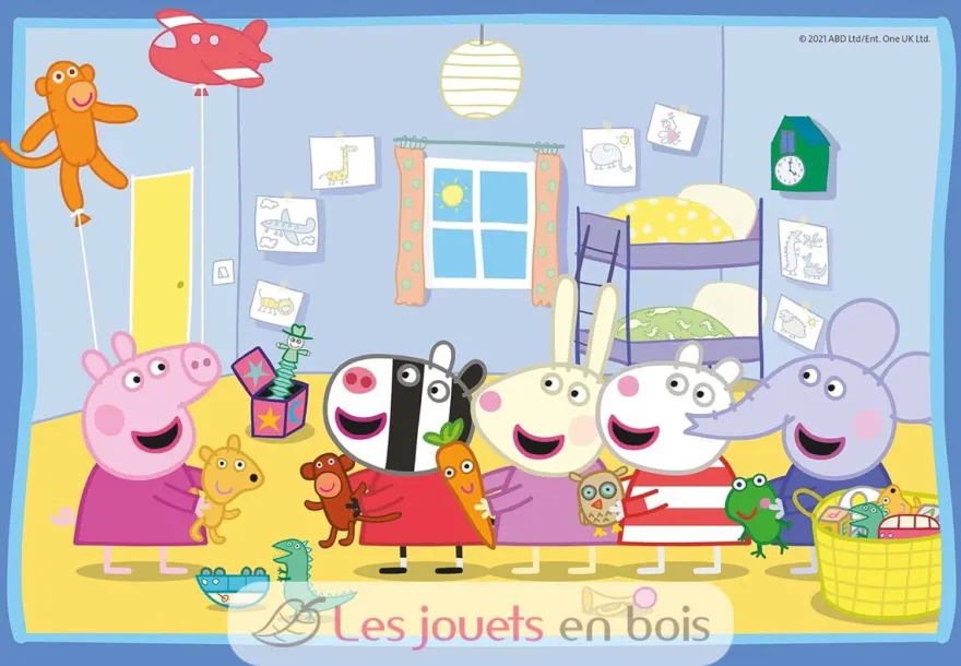 Puzzle Les aventures de Peppa Pig 2x12 pcs - Ravensburger