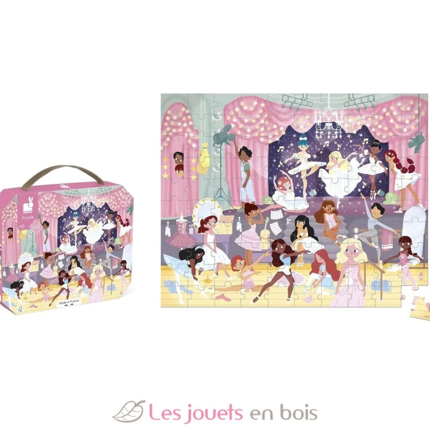 Puzzle Les danseuses 100 pcs - Janod