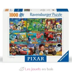 Puzzle Les films Disney Pixar 1000 pcs - Ravensburger