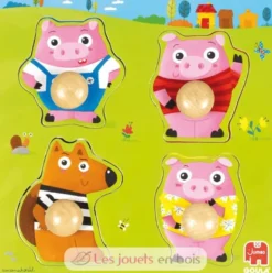 Puzzle Les 3 petits cochons - Goula