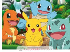 Puzzle Les Pokémon au parc 60 pcs - Nathan