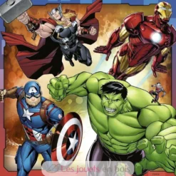 Puzzle Les puissants Avengers 3x49 pcs - Ravensburger