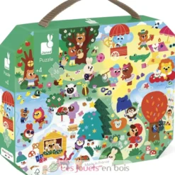 Puzzle Les 4 saisons 36 pcs - Janod