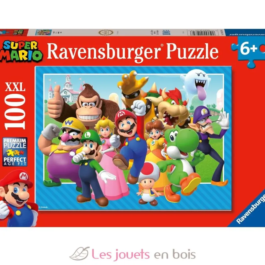 Puzzle Let's-a-go Super Mario 100 pcs XXL - Ravensburger