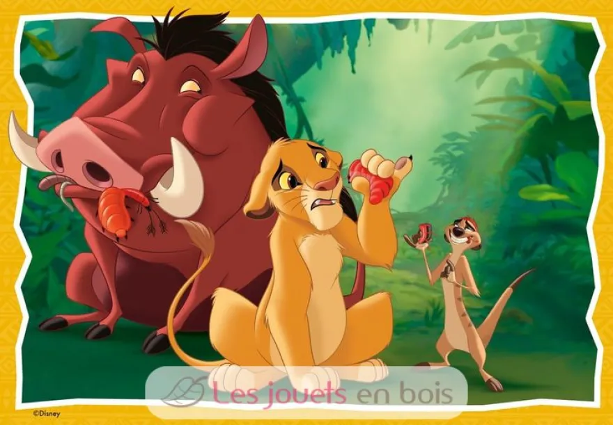 Puzzle L'histoire de la vie Le Roi Lion 2x24 pcs - Ravensburger