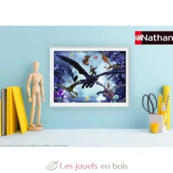 Puzzle L'équipe des dragons 60 pcs - Nathan
