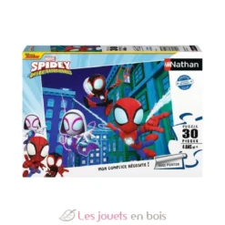 Puzzle L'équipe de Spidey 30 pcs - Nathan
