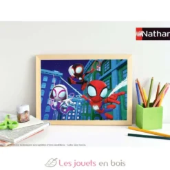 Puzzle L'équipe de Spidey 30 pcs - Nathan