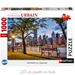 Puzzle Manhattan au crépuscule 1000 pcs - Nathan