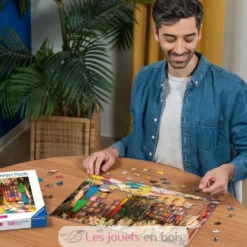 Puzzle Marché aux épices au Maroc 500 pièces - Ravensburger