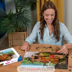 Puzzle Marché de fruits et légumes en Croatie 500 pièces - Ravensburger