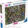 Puzzle Marché flottant en Indonésie 500 pièces - Ravensburger
