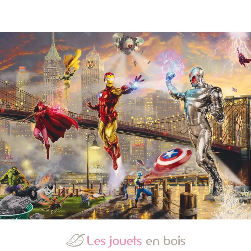 Puzzle Marvel Iron Man 1000 pcs - Schmidt Spiele