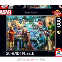 Puzzle Marvel The Avengers 1000 pcs - Schmidt Spiele