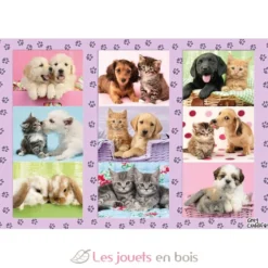 Puzzle Mes amis les bêtes 100 pcs - Schmidt Spiele