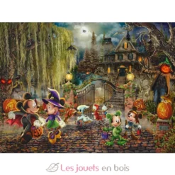 Puzzle Mickey et Minnie fêtent Halloween 1000 pcs - Schmidt Spiele