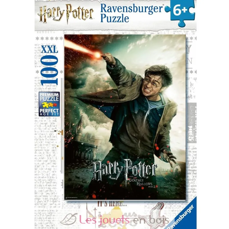 Puzzle Monde fantastique d’Harry Potter 100 pcs XXL - Ravensburger