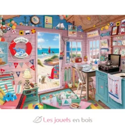Puzzle My Haven 1000 pièces - Cabanon de la plage - Ravensburger