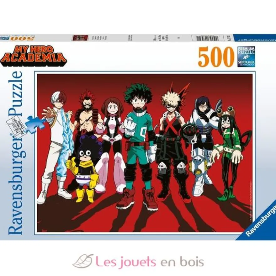 Puzzle My Hero Academia 500 Pcs - Ravensburger