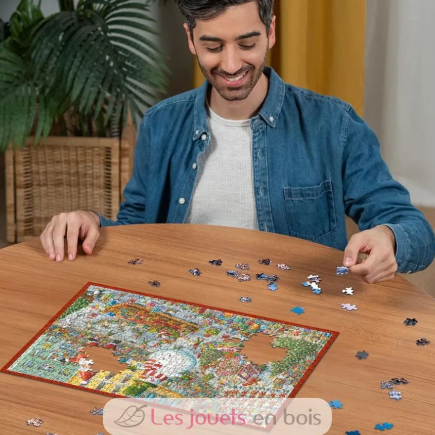 Puzzle Noël arrive 500 pièces - Ravensburger