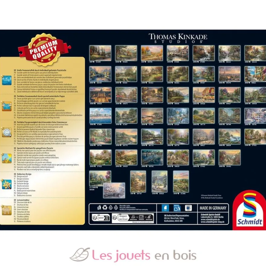 Puzzle Notre Dame 1000 pcs - Schmidt Spiele