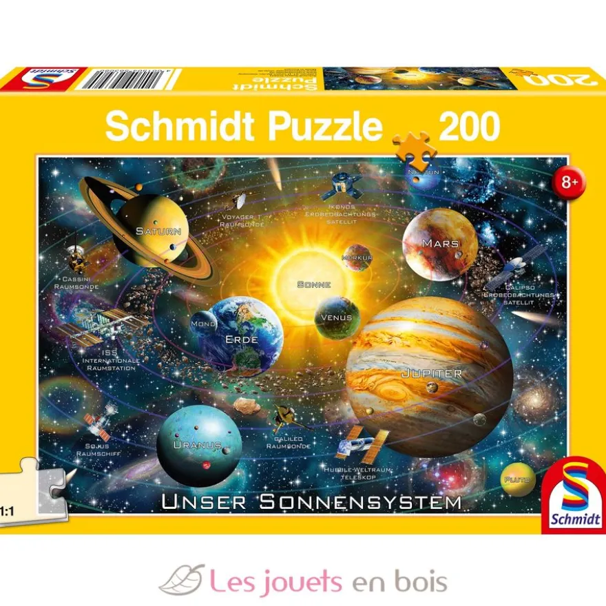 Puzzle Notre système solaire 200 pièces - Schmidt Spiele
