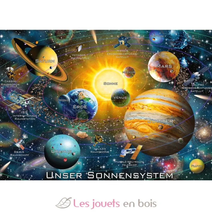 Puzzle Notre système solaire 200 pièces - Schmidt Spiele