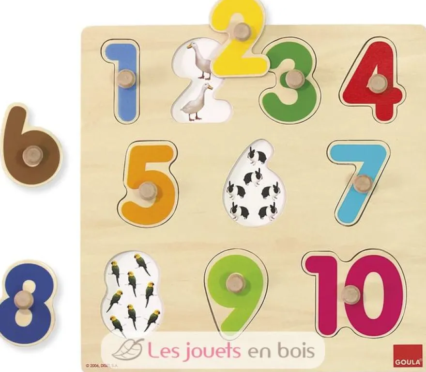 Puzzle Numéros - Goula