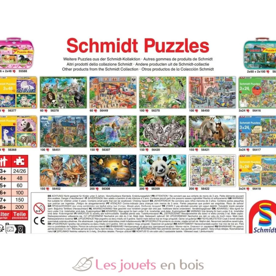 Puzzle Opération de police 100 pcs - Schmidt Spiele