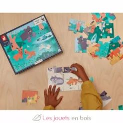 Puzzle panoramique 4 Saisons 36 pièces - Janod