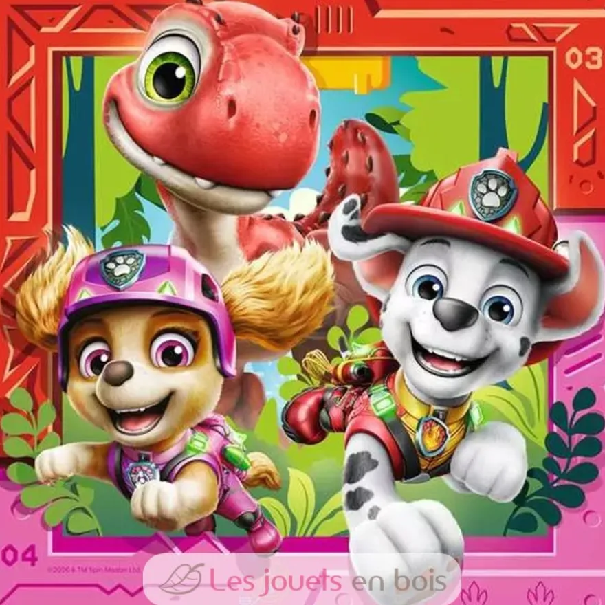 Puzzle Pat'Patrouille Mission Dino 3x49 pcs - Ravensburger