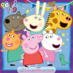 Puzzle Peppa Pig 3x49 pcs - Ravensburger
