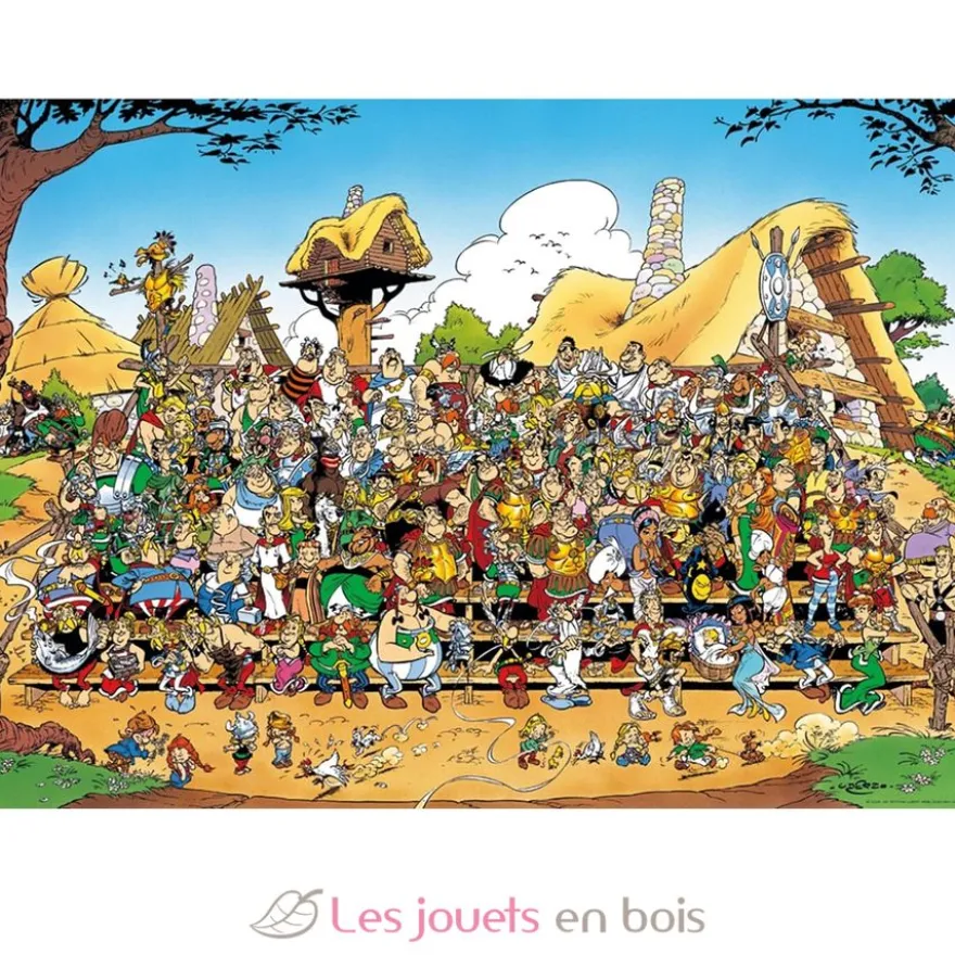 Puzzle Photo de famille Astérix 1000 pièces - Ravensburger