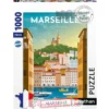 Puzzle 1000 pièces - Affiche de Marseille Louis l'Affiche - Collection Régions de France - Nathan