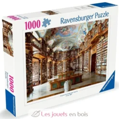 Puzzle 1000 pièces - Bibliothèque de l'abbaye de Saint-Florian - Ravensburger