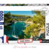 Puzzle 1000 pièces - Calanque de Port-Miou - Collection Régions de France - Nathan