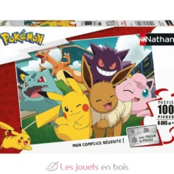 Puzzle Pikachu et les Pokémon 100 pcs - Nathan