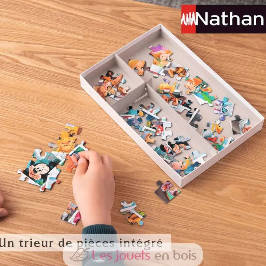Puzzle Pikachu et les Pokémon 100 pcs - Nathan