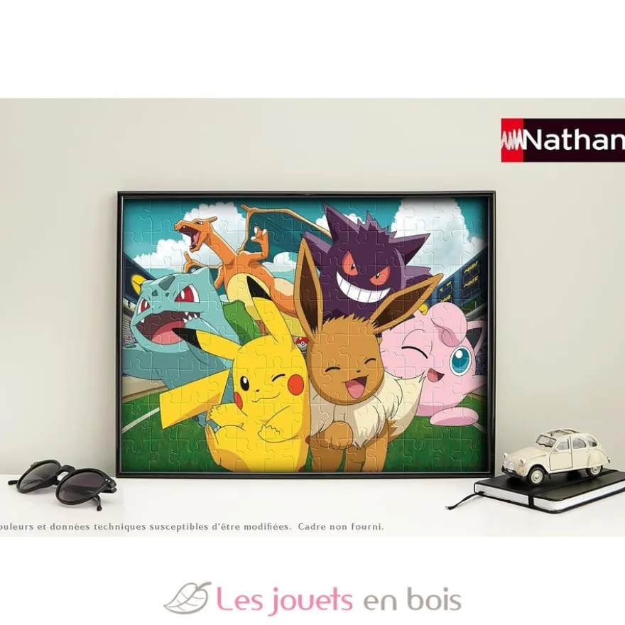 Puzzle Pikachu et les Pokémon 100 pcs - Nathan