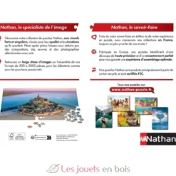 Puzzle Plage de Palombaggia 1000 pcs - Nathan