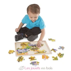 Puzzle Plaines Africaines - Melissa & Doug