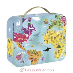 Puzzle Planète bleue 208 pcs - Janod