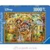 Puzzle Plus beaux thèmes Disney 1000 Pcs - Ravensburger