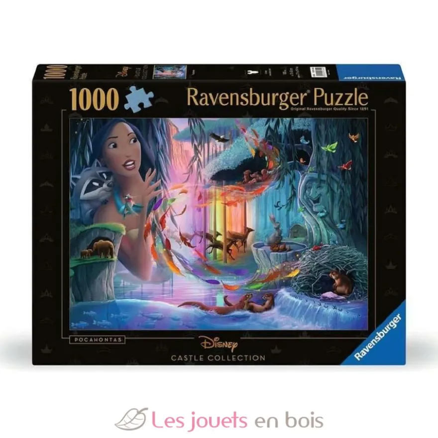 Puzzle Pocahontas Châteaux Disney 1000 pcs - Ravensburger